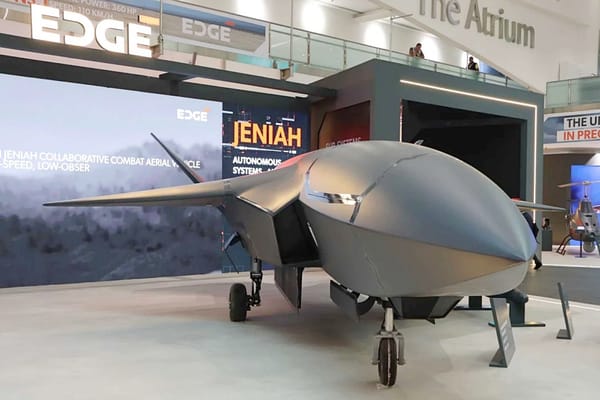 Edge Group Jeniah - UAE's First Jet-Powered Combat Drone