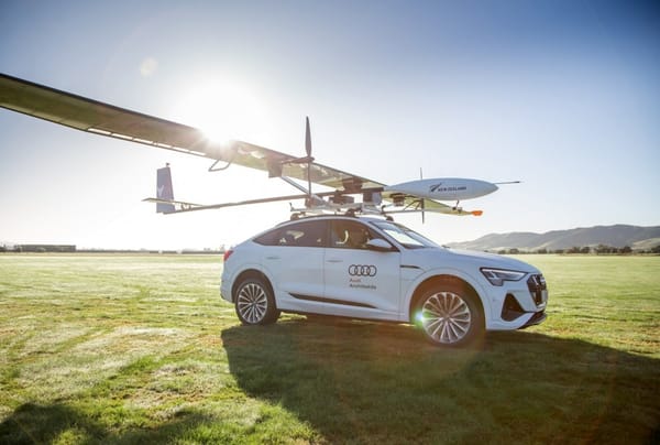 Solar-Powered Stratospheric Aircraft Launched from Audi EV