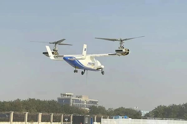 China’s First Unmanned Convertiplane Makes First Flight