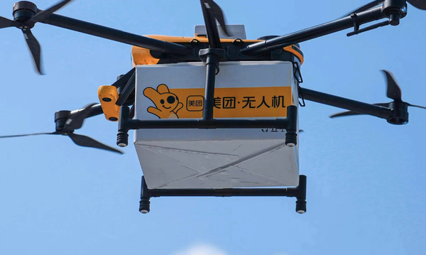 Food Delivery by Drone is Part of Daily Life in Shenzhen