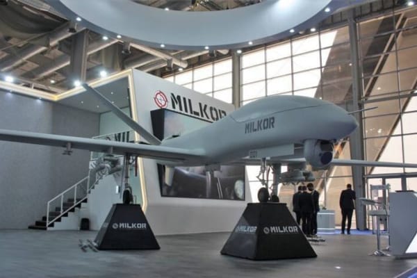 Milkor Showcases Milkor 380 UCAV at DIMDEX 2024