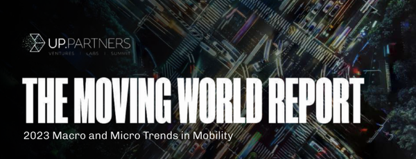 Mobility Venture Firm Releases 'Moving World' Report