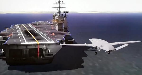 Boeing and US Navy Simulate MQ-25 Carrier Recovery Using F-35 Automated Landing System