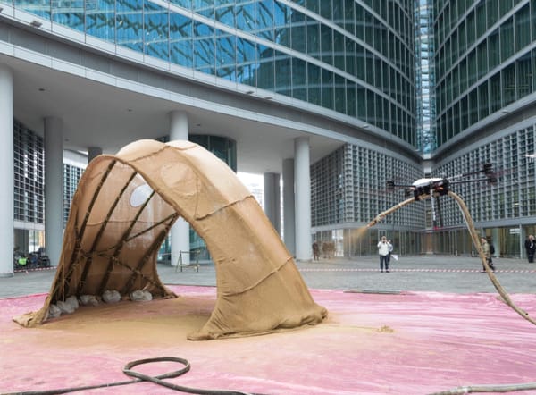 Drone Spray Fast Architecture by MuDD Architects