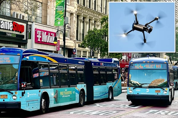 New York's MTA Considers Drones to Track Buses - Unions Outraged