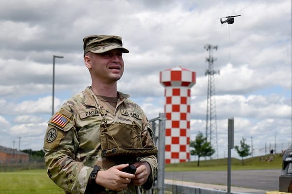 New York National Guard Soldiers Test Army’s Soldier-Borne Sensor Drones