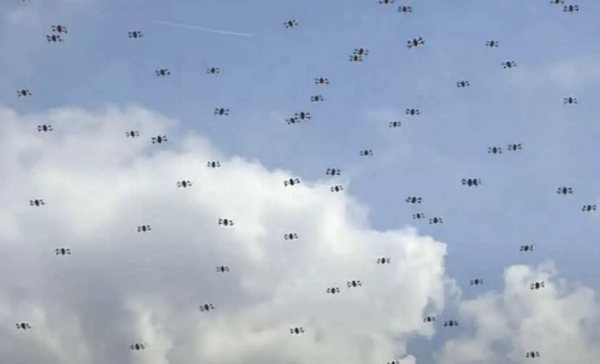 Nexter and Naval Group Demonstrate Drone Swarm Technology with 100 Drones in French Army Demo