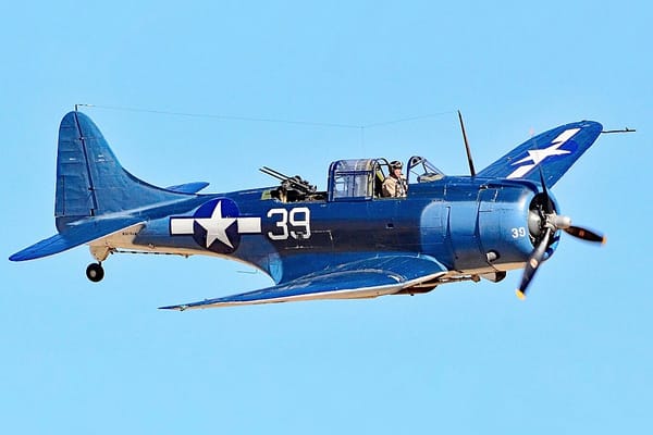 Douglas SBD Dauntless - the Dive Bomber they Thought was a Joke - Until it Sank their Entire Fleet