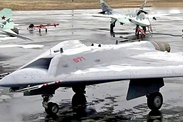 Russia to Team Okhotnik Stealth Drone with Su-57 Fighter Jet