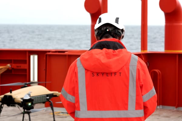 Offshore Wind Company Ørsted uses Drones to Increase Efficiency and Safety