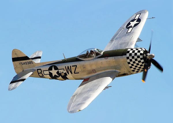 Republic P-47 Thunderbolt - US fighter that Destroyed Over 7,000 Enemy Aircraft