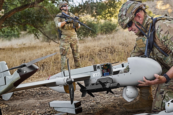 Aerovironment’s New P550 Flies Five Hours on a Charge, Drops Two-Pound Guided Bombs