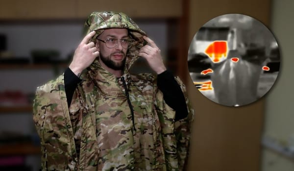 Ukrainian Volunteers Develop Heat-Reflective Poncho