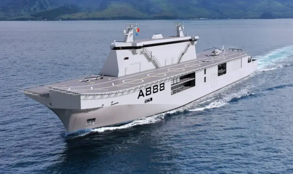 Portuguese Navy Unveils Drone Carrier Ship