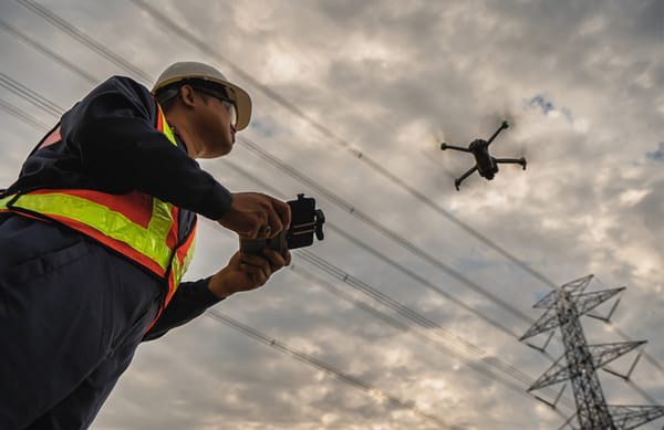 Mitigating Magnetic Field Dangers for Power Line Inspection Drones