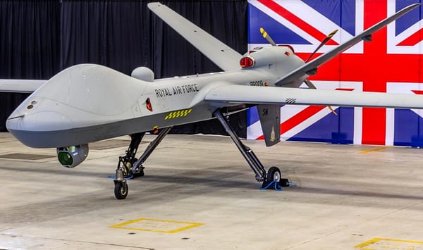 General Atomics Gets $11M MQ-9B Protector Support Contract for the UK RAF