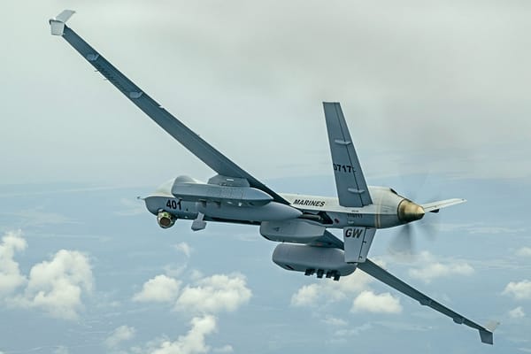 US Marines Fly MQ-9 Reaper with SkyTower II and RDESS/SOAR Pods