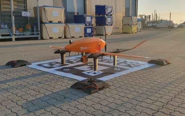 Precision Payload Dropping Prototype by RigiTech at Ørsted Anholt Offshore Wind Farm in Denmark