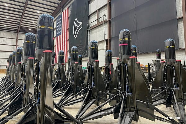 Anduril Shows Mass Production of Roadrunner Loitering Interceptor