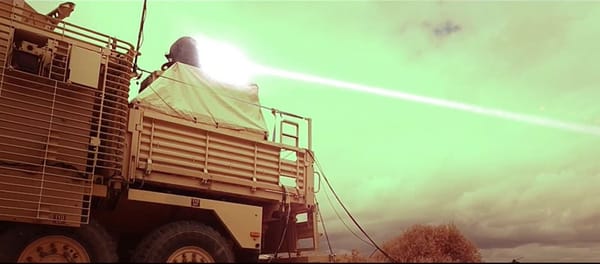 Raytheon's High-Energy Laser Weapon System Fired from UK Military Vehicle for First Time