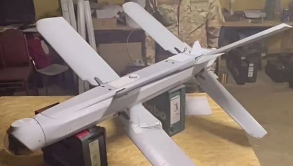 Russian Lancet Drone Caught by EW System Goes for Research