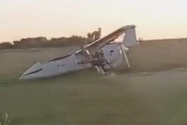 Russian Mohajer-6 Drone Crashed in Kursk Region of Russia