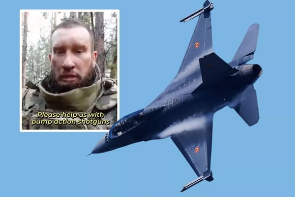 As Ukraine Gets F-16s, Russian Forces Plead for Shotguns