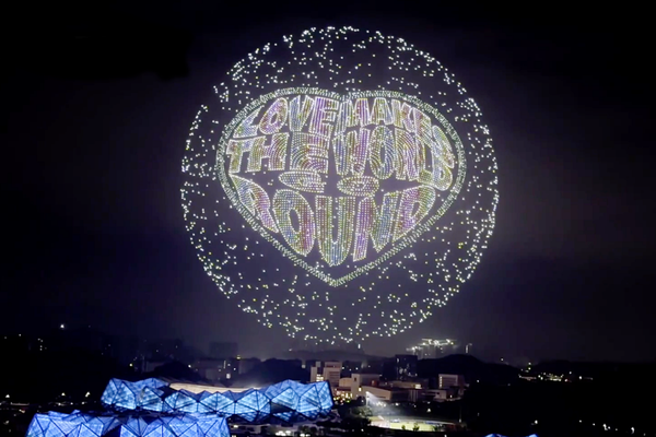 8,100 Drones Light Show in Shenzhen Sets New Guinness World Record