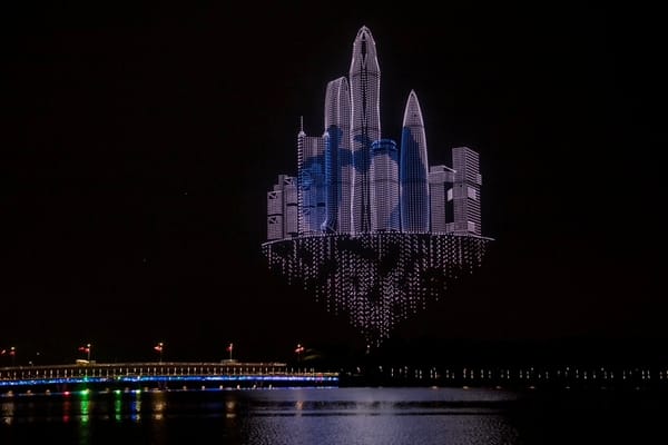 Shenzhen's 10,00 Drone Show Sets Two Guinness World Records