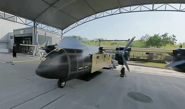 Chinese Drone Drops 1.2 Tons of Cargo