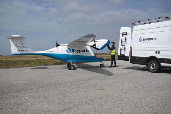 Skyports Drone Services Demonstrates Heavy Lift for UK Royal Navy