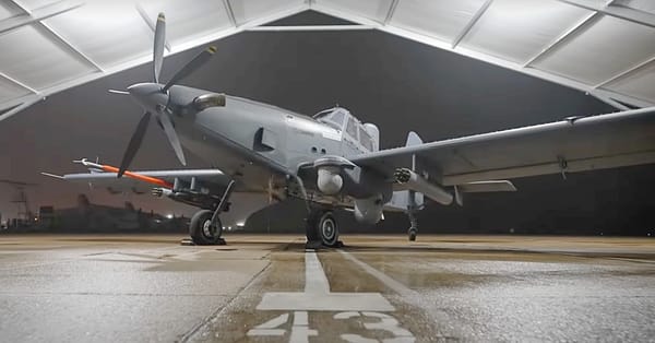 First Mission-Ready Skyraider II Arrives at Air Force Special Operations Command