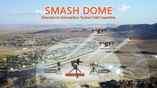 SMARTSHOOTER Unveils SMASH DOME: A Layered CUAS Solution for Area Defense and Force Protection