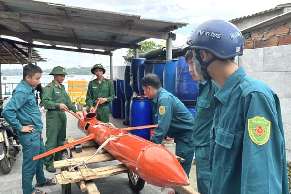 Chinese Target Drone Washed Up on Vietnam Beach