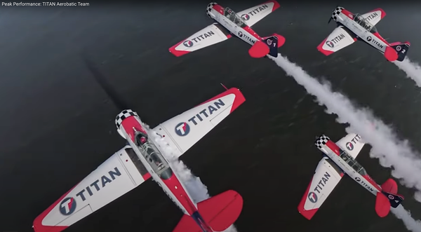 TITAN Aerobatic Team at EAA AirVenture in Oshkosh