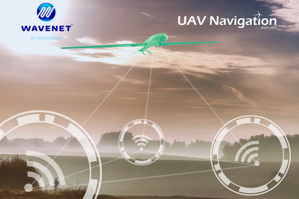 WAVENET RF Engineering and UAV Navigation-Grupo Oesía Successfully Perform the First Flights of a UAV Using Radio Positioning Algorithms in GNSS-Denied Environments