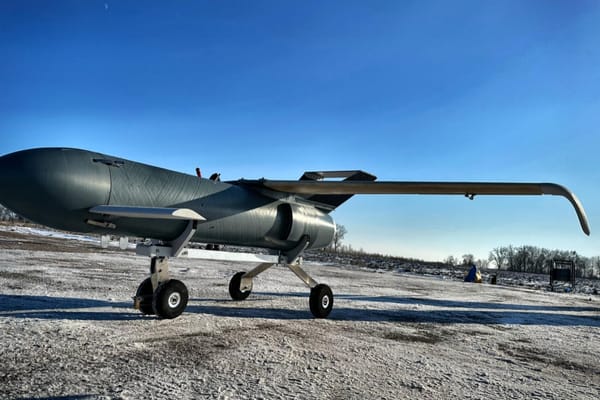 Ukraine's New Kamikaze Jet Drone Makes First Flight