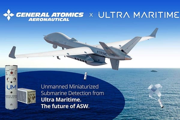 GA-ASI and Ultra Maritime Partner on Submarine Tracking
