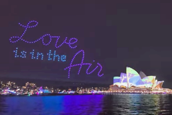 Vivid Sydney 2024 Drone Show