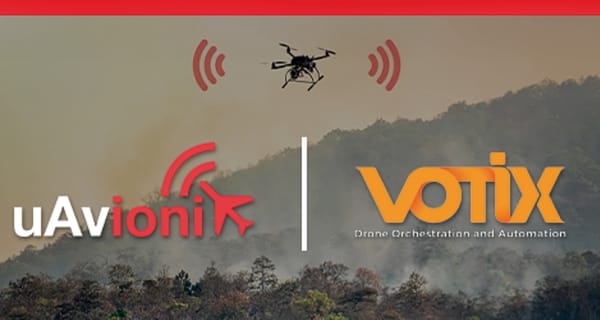 uAvionix and VOTIX Integrate FlightLine ADS-B Data Service to Advance Drone as First Responder Operations