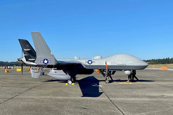 MQ-9B SeaGuardian Showcased in NAS Whidbey Island Open House