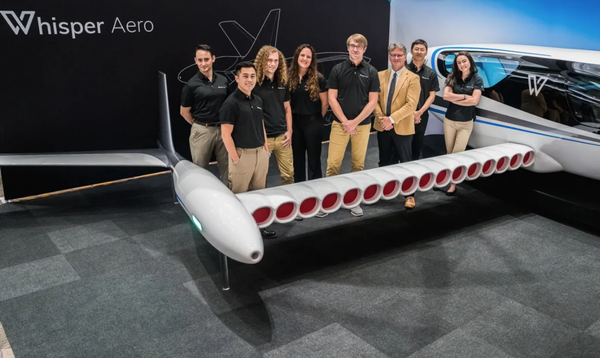 Whisper Aero Unveils 'Whisper Jet' to Showcase Ultra-Quiet Ducted Fan Technology