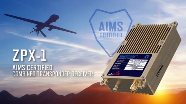 uAvionix Achieves AIMS Certification of World’s First Mode 5 Micro-IFF Combined Transponder Receiver