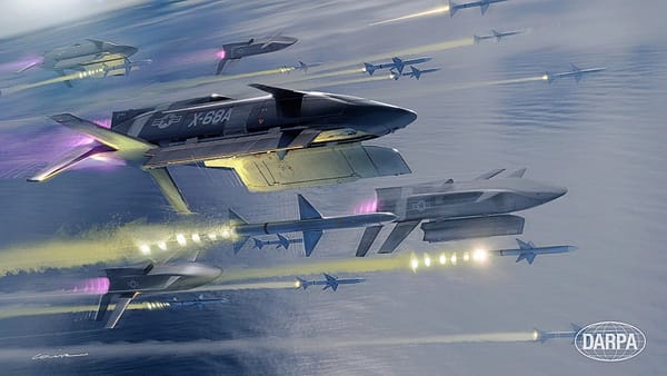 DARPA's X-68A LongShot Air-To-Air Missile-Carrying Drone Closer to F-15 Launch