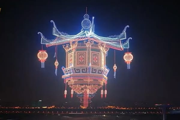 New Guinness Record: 22,580 Drones Controlled by a Single Computer