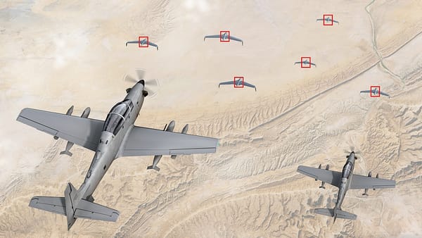 Embraer and Valkyrie Aero Expand A‑29 Super Tucano Capabilities for C-UAS Mission