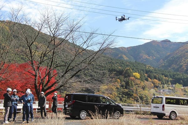 Japan Opens 'Sky Paths' for Drones to Inspect Power Lines