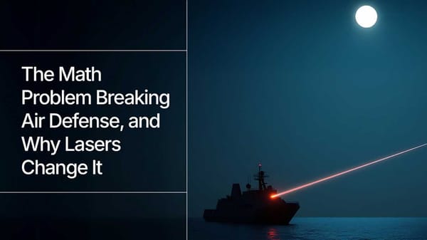 The Maths Problem Breaking Air Defence,  and why Lasers Change It